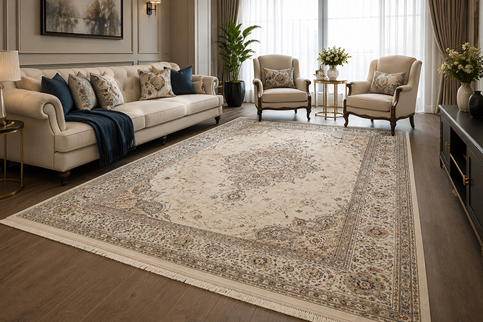 بهترین فرش ماشینی برای پذیرایی کدام است؟